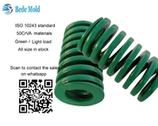 Materiali OD10~63mm di colore verde 50CrVA delle primavere della muffa del carico della luce di norma di iso 10243