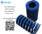 Serie blu di colore B del carico ISO10243 delle primavere medie standard della muffa tutta la dimensione in azione