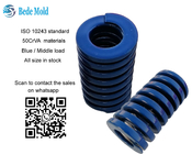 Serie blu di colore B del carico ISO10243 delle primavere medie standard della muffa tutta la dimensione in azione