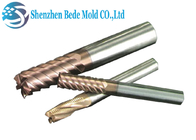 Mulino di estremità variabile d'acciaio del carburo della flauto del cavo 4 degli utensili per il taglio di CNC di alta durezza